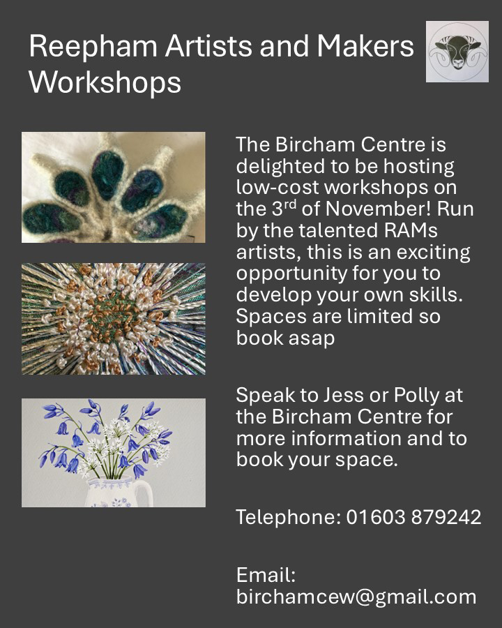 Poster for Creative Workshops